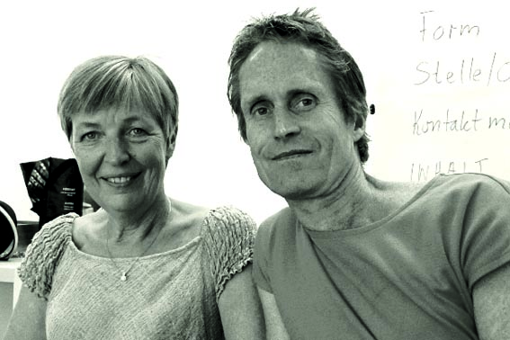 Helle Jensen og Peter Høeg