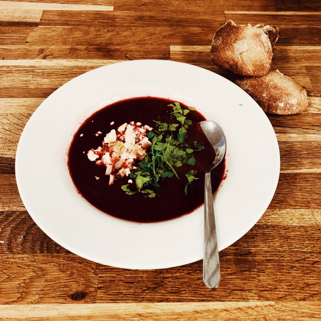 Celinahs rødebedesuppe