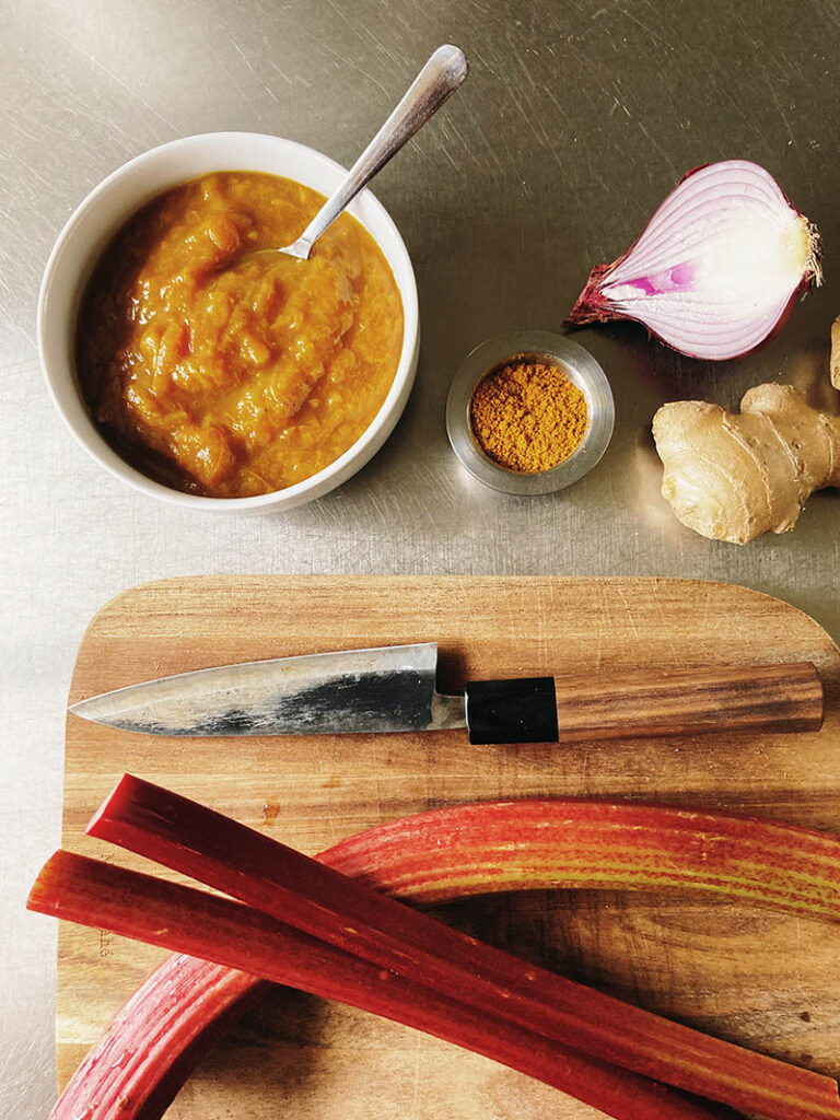 RABARBER CHUTNEY