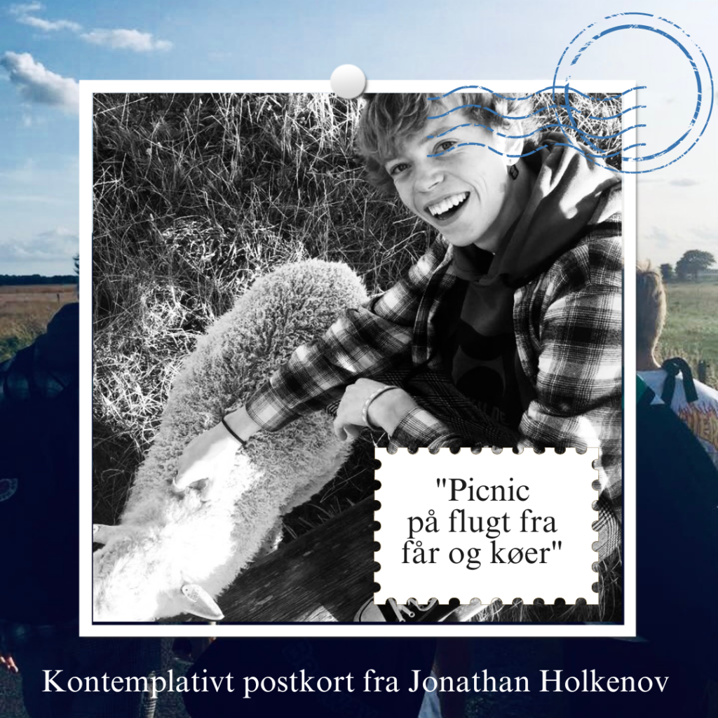Postkort: Picnic på flugt.. Jonathan Holkenov