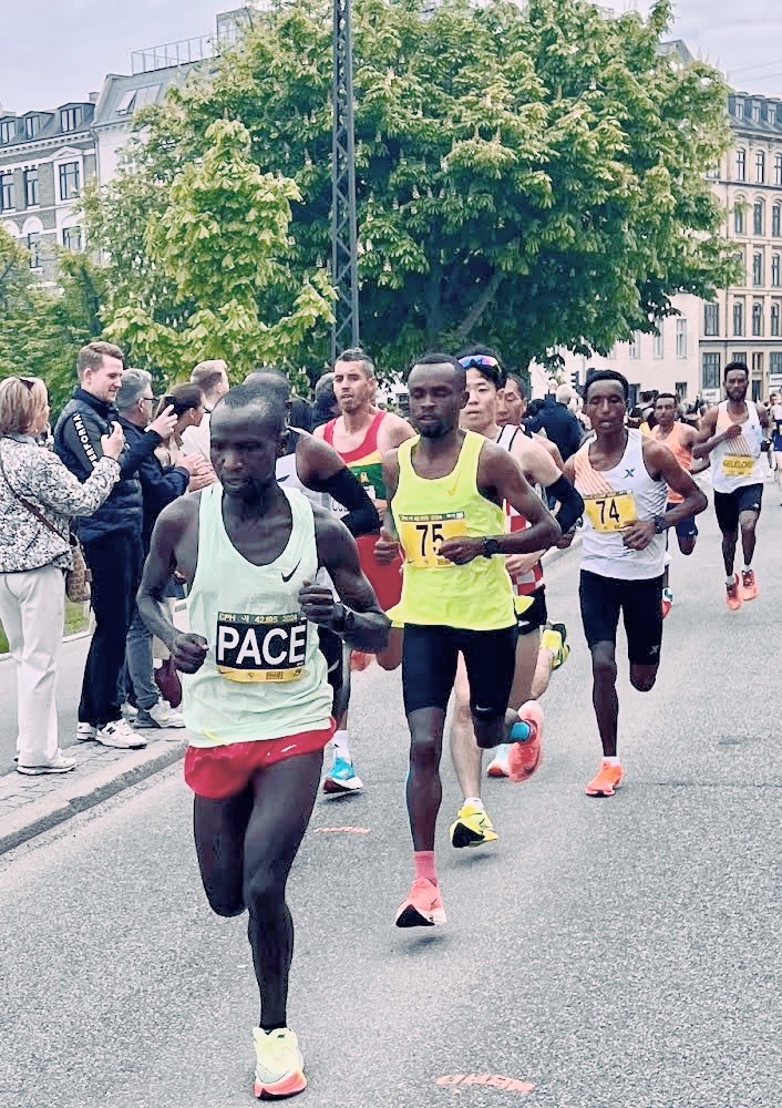 Marathonløbere i Copenhagen Marathon