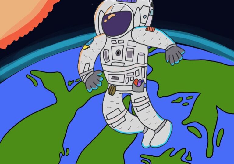 Daniels tegning til Steens tekst