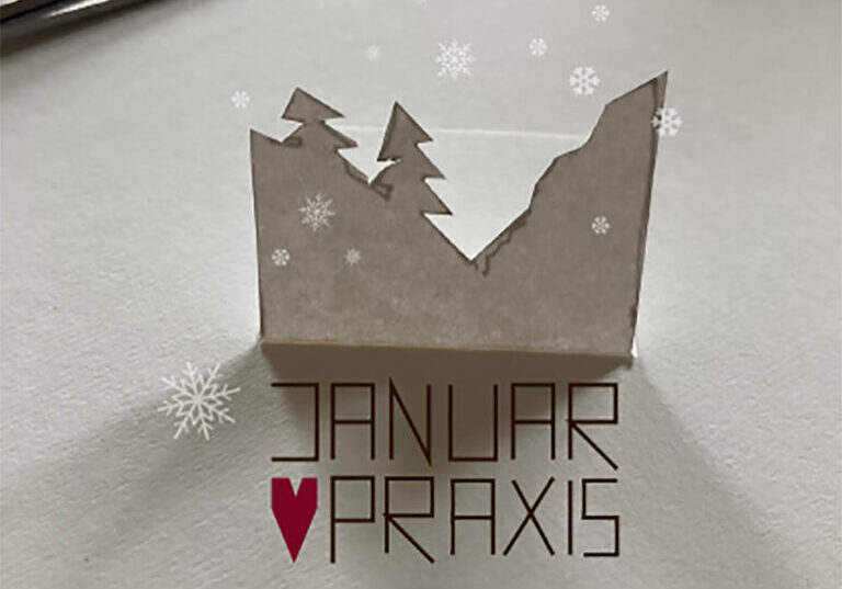 Januarpraksis på skitsebordet