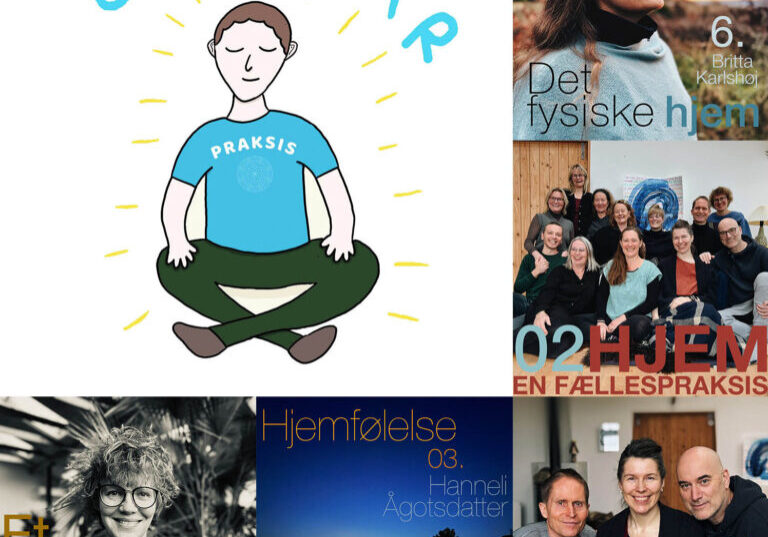 Mosaik af billeder fra januarpraksis