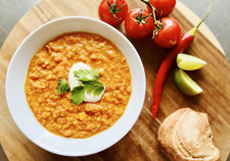 Mikkels meksikanske majssuppe