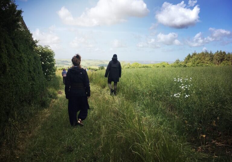 Stillehedsretreat vandremeditation 2